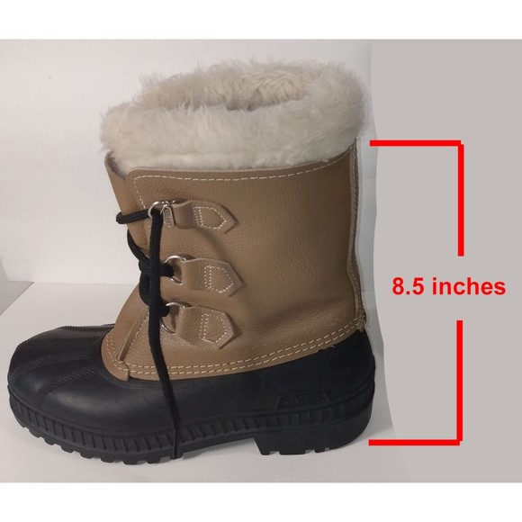 SOREL Women's Winter Boots | Fleece Top | Waterproof | Made in Canada | Size 5 - Picture 3 of 12
